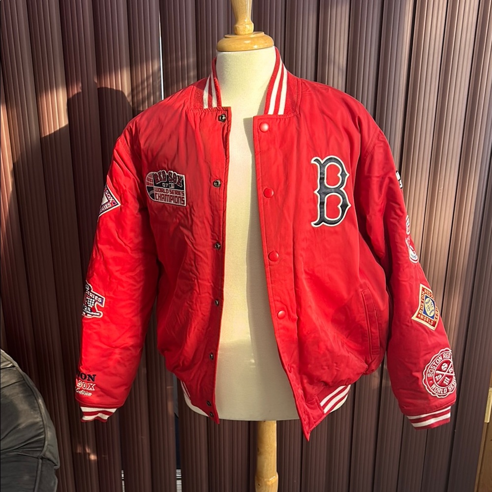 Genuine Merchandise Red Bomber Jacket